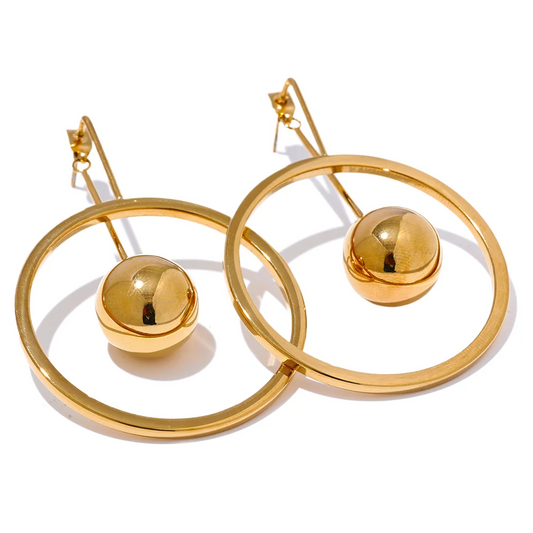Aretes Tezcatlipoca Aluna –  simplicidad y estilo